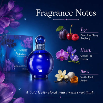 Britney Spears Midnight Fantasy Eau de Parfum Spray 100ml
