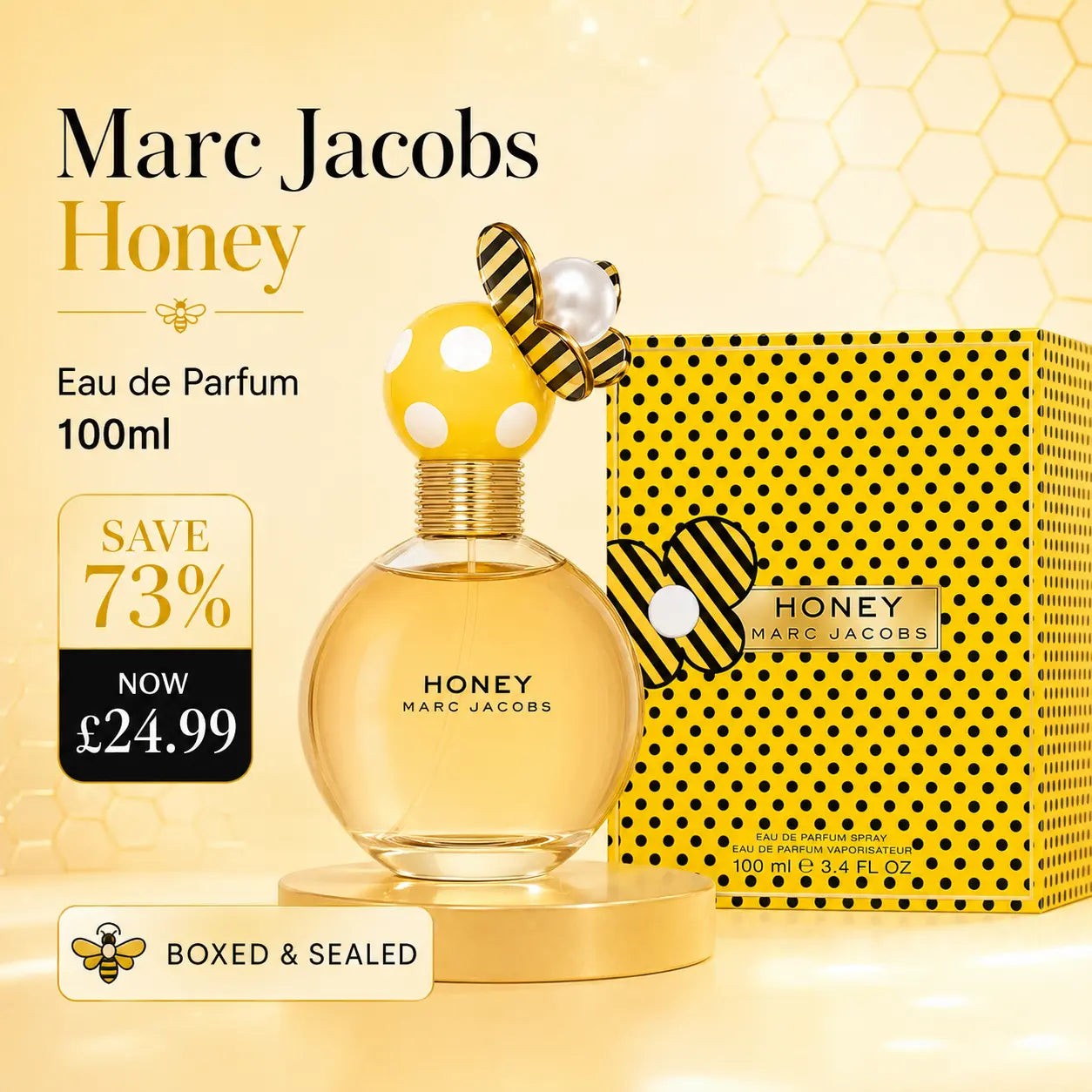 Marc Jacobs Honey Eau de Parfum Spray 100ml