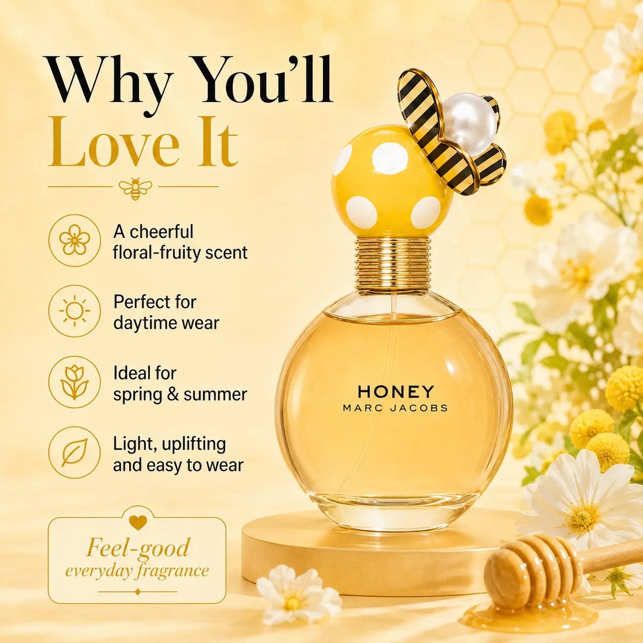 Marc Jacobs Honey Eau de Parfum Spray 100ml