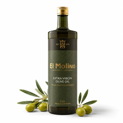 El Molino Extra Virgin Olive Oil Picual Olive Cold Pressed 1 Ltr