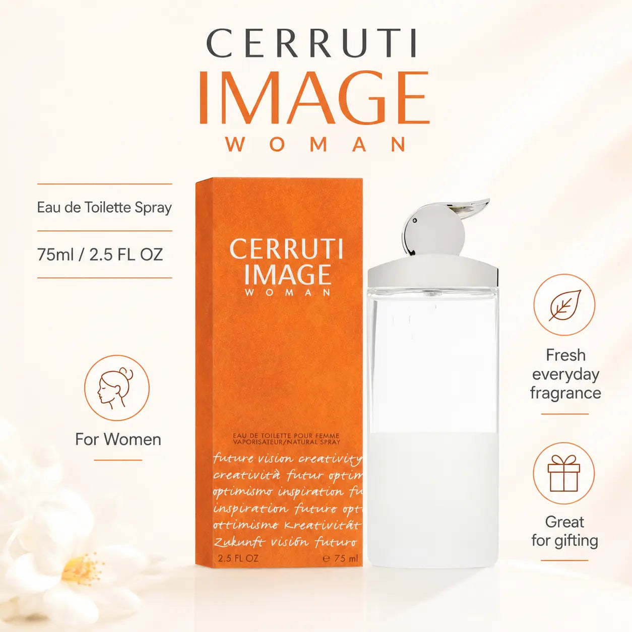 Cerruti Image Woman Eau de Toilette Spray 75ml