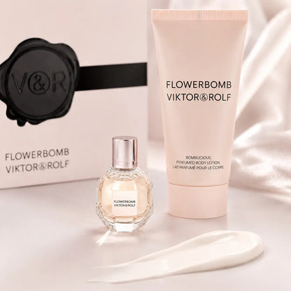 Viktor & Rolf Flowerbomb Gift Set Eau de Parfum 7ml + Body Lotion 50ml