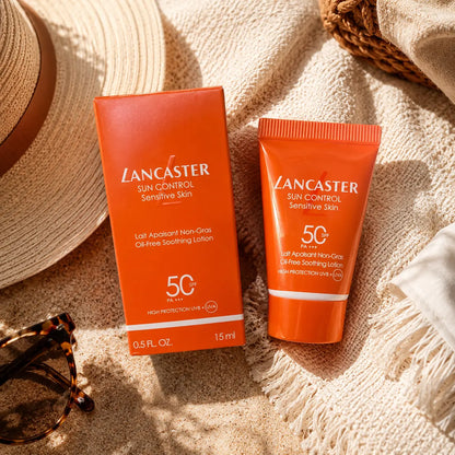 Lancaster Sun Control Sensitive Skin Oil-Free Soothing Lotion SPF 50 15ml