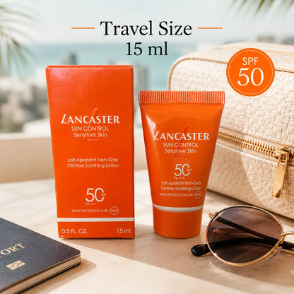 Lancaster Sun Control Sensitive Skin Oil-Free Soothing Lotion SPF 50 15ml