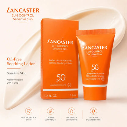 Lancaster Sun Control Sensitive Skin Oil-Free Soothing Lotion SPF 50 15ml