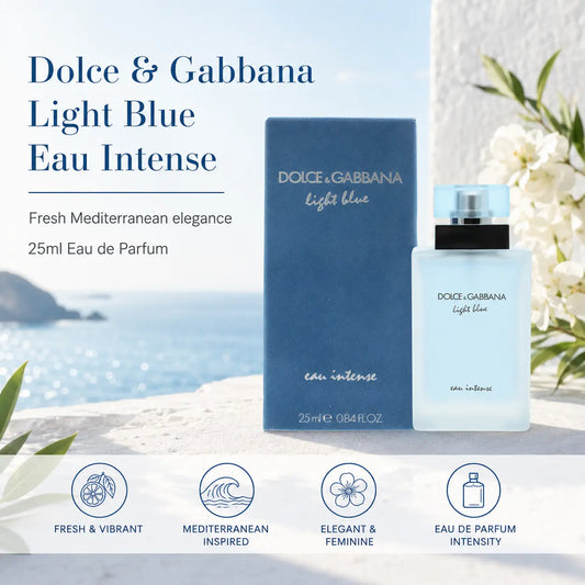 Dolce & Gabbana Blue Eau Intense for Her Eau de Parfum Spray 25ml Dolce and Gabbana
