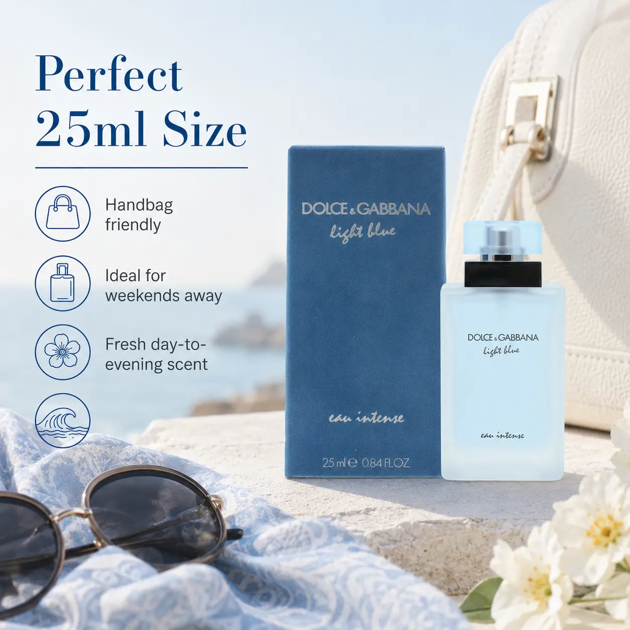 Dolce & Gabbana Blue Eau Intense for Her Eau de Parfum Spray 25ml Dolce and Gabbana