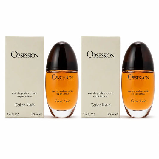 Calvin Klein Obsession Eau de Parfum Spray 50ml Pack of 2 Calvin Klein