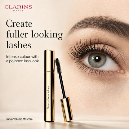 Clarins Supra Volume Mascara 8ml - 01 Intense Black Clarins