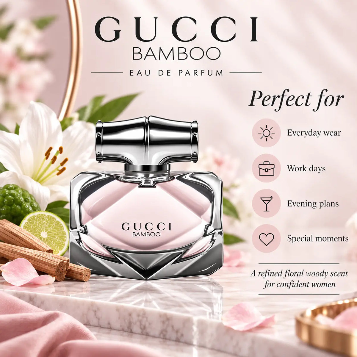 Gucci Bamboo 50ml Eau de Parfum Spray Gucci