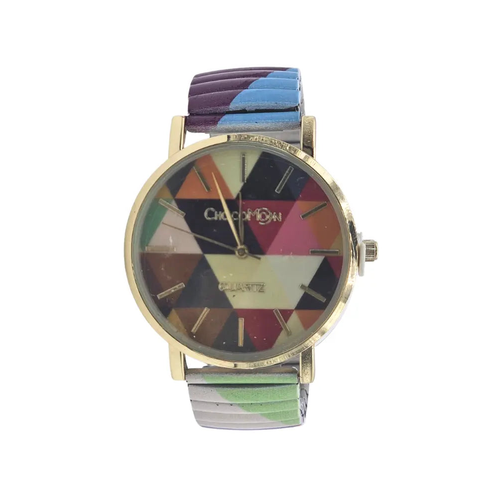ChocoMoon Women's Watch CC-2017-01 Graphic Geometric Colourful ChocoMoon