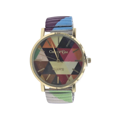 ChocoMoon Women's Watch CC-2017-01 Graphic Geometric Colourful ChocoMoon