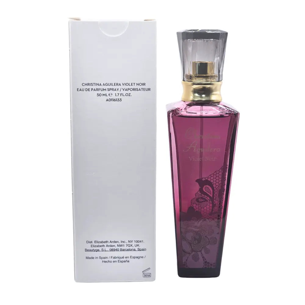 Christina Aguilera Violet Noir Eau de Parfum Spray 50ml Tester Christina Aguilera