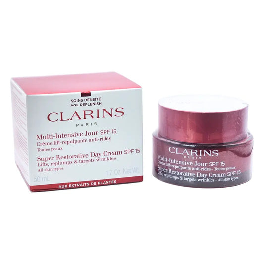 Clarins Super Restorative Day Cream SPF 15 All Skin Types 50ml