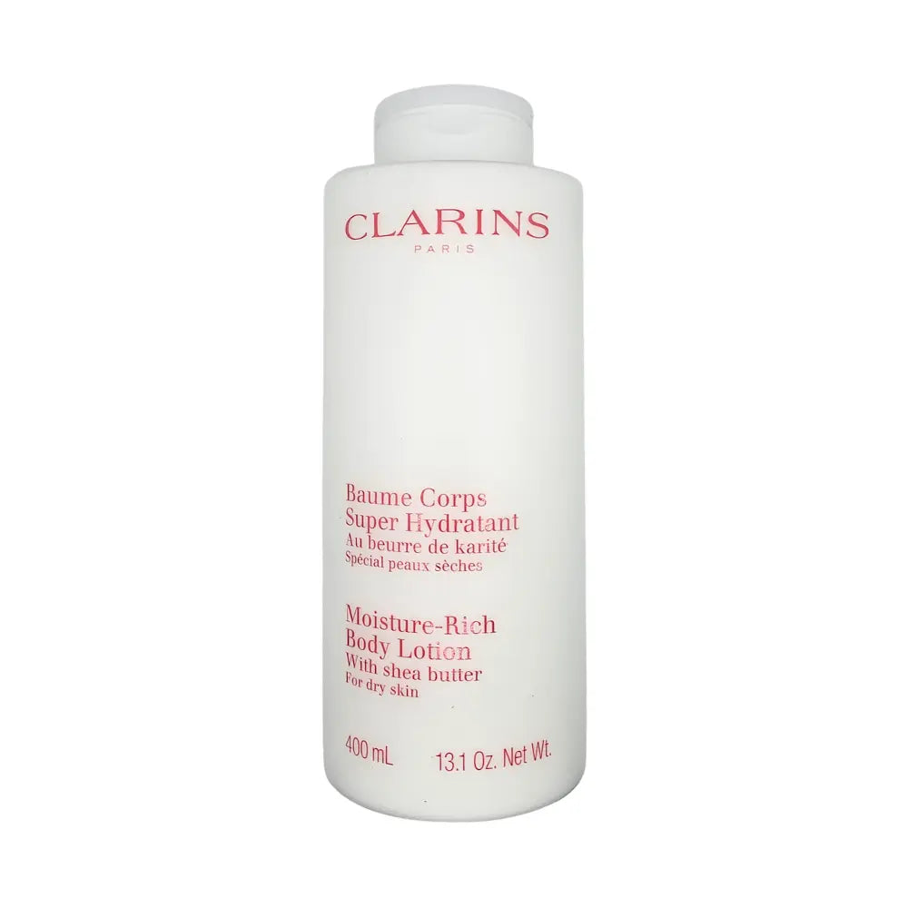 Clarins Moisture Rich Body Lotion with Shea Butter 400ml for Dry Skin Clarins
