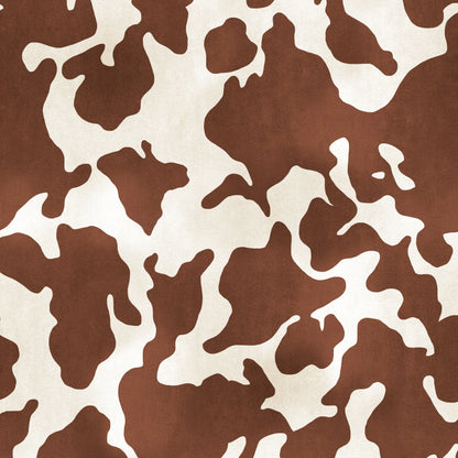 Threefold Hanging Wash Bag – Cow Print Victoria Green