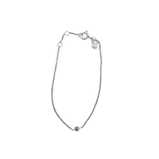 DPT Antwerp First Round Diamond Chain Bracelet - Silver DPT Antwerp