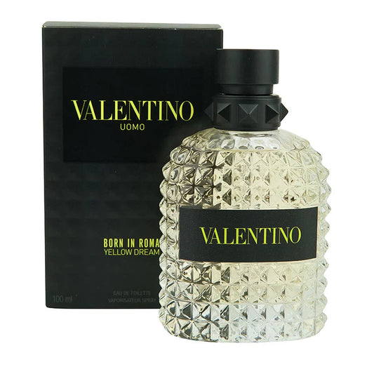 Valentino Born In Roma Uomo Yellow Dream Eau de Toilette Spray 100ml Tester Valentino