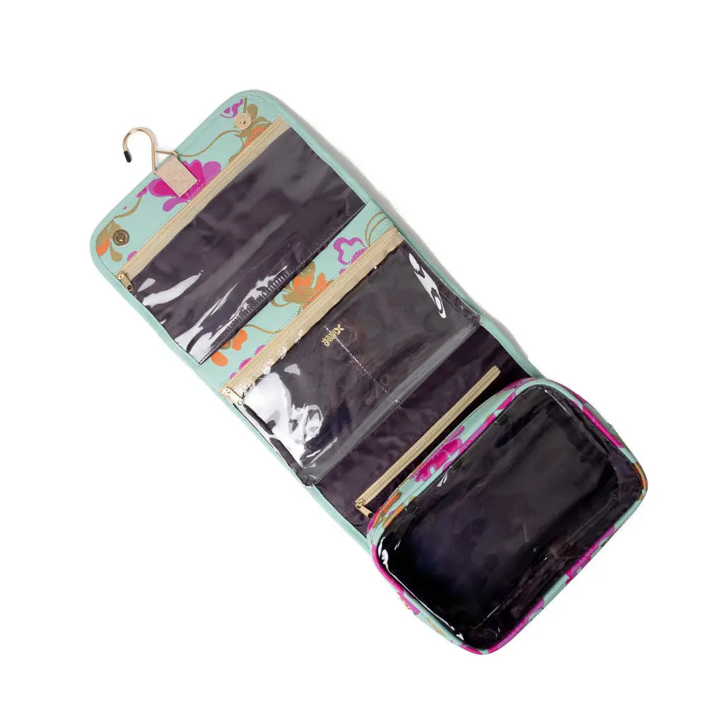 Victoria Green 'Emma' 3-in-1 Hanging Wash Bag in Flowing Floral Victoria Green