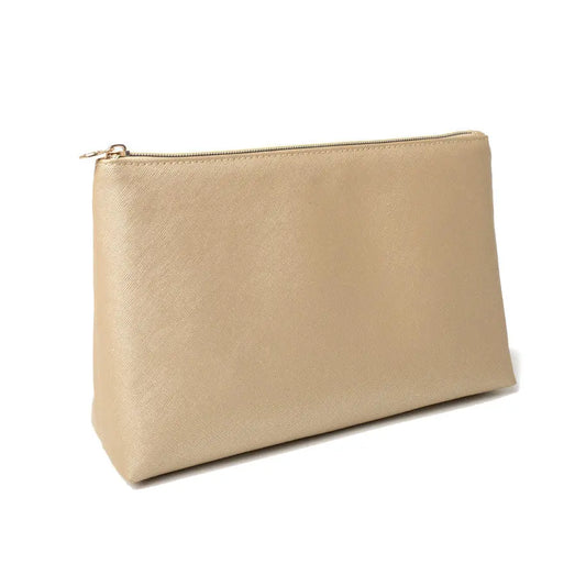 Victoria Green 'Mia' Large Makeup Bag in Warm Gold Victoria Green