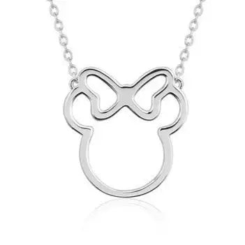 Disney's Minnie Mouse Outline Necklace SSDN001 Disney