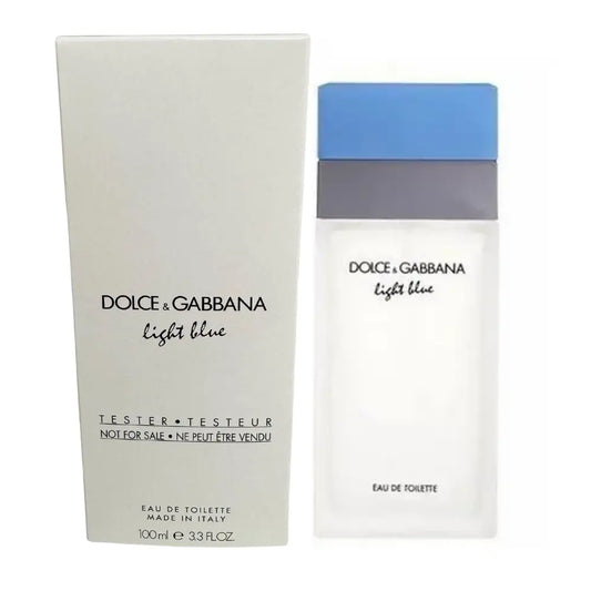Dolce & Gabbana Light Blue Eau de Toilette Spray 100ml Tester Dolce and Gabbana
