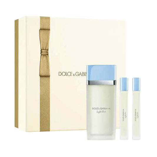 Dolce & Gabbana Light Blue Pour Femme Gift Set EDT 100ml + 2 x EDT 10ml