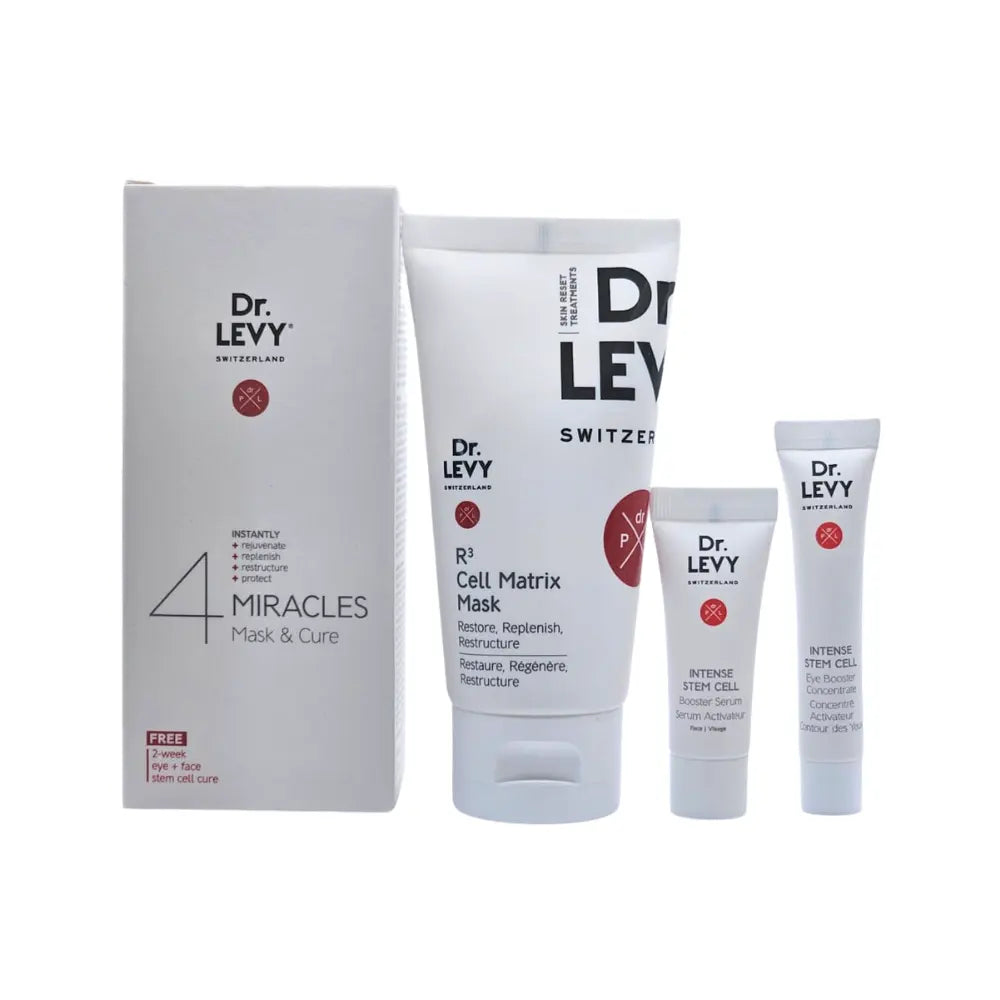 Dr. Levy 4 Miracles Mask & Cure Set Mask 50ml + Serum 3ml + Eye Concentrate 5ml Dr. Levy