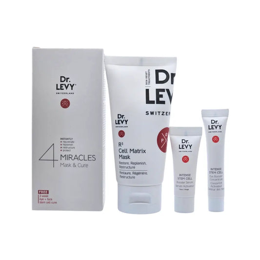 Dr. Levy 4 Miracles Mask & Cure Set Mask 50ml + Serum 3ml + Eye Concentrate 5ml Dr. Levy