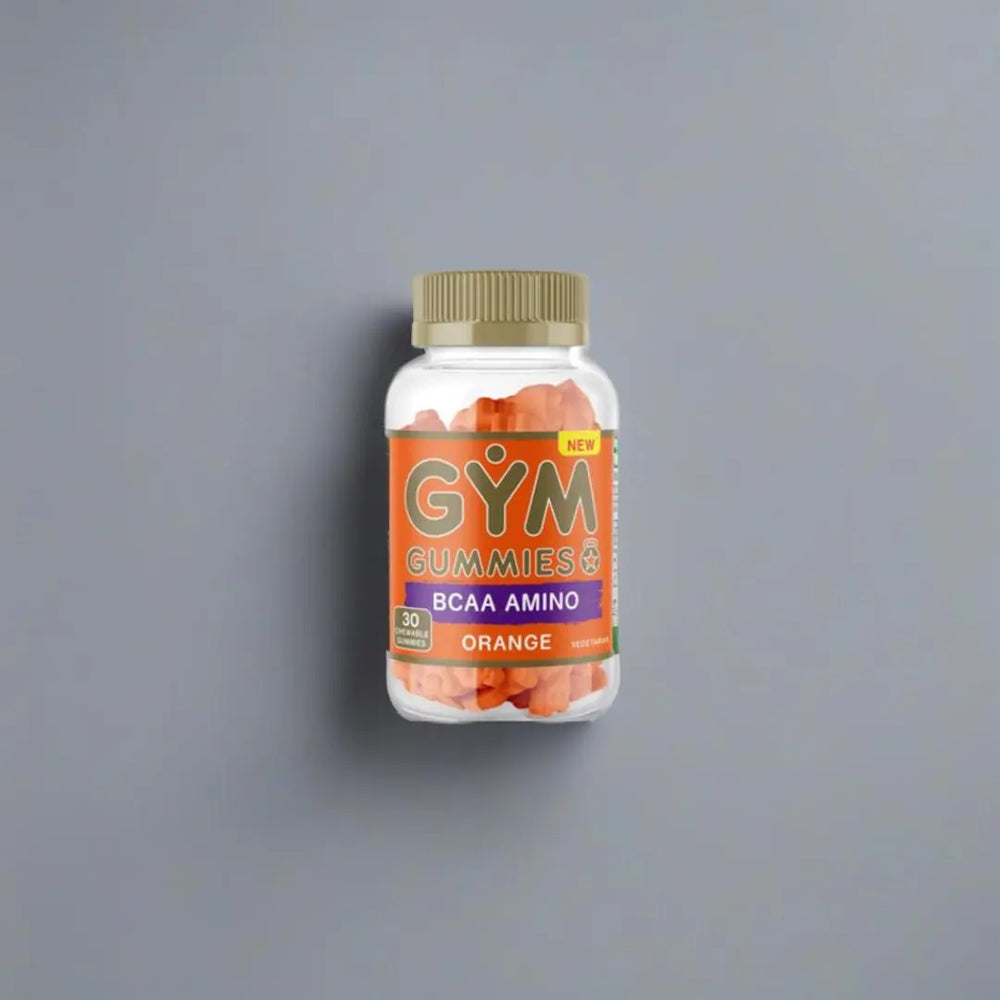 Vit Direct Gym Gummies BCAA Amino - 30 Chewable Gummies - Orange Flavour Vit Direct