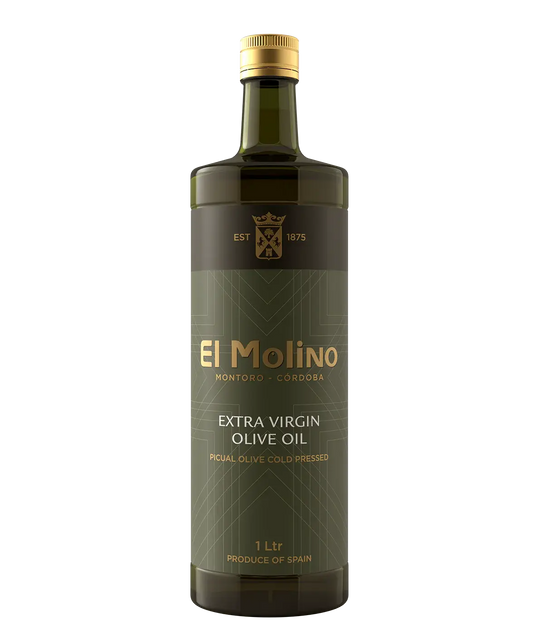 El Molino Extra Virgin Olive Oil Picual Olive Cold Pressed 1 Ltr