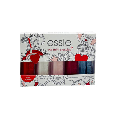 Essie The Mini Classics Set 5 x Mini Nail Polish Bottles Essie