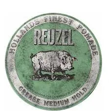 Reuzel Green Pomade Grease Medium Hold 113g The Beauty Store