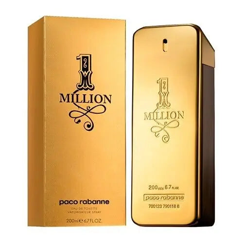 Paco Rabanne 1 Million Eau de Toilette Spray 200ml for Men Paco Rabanne