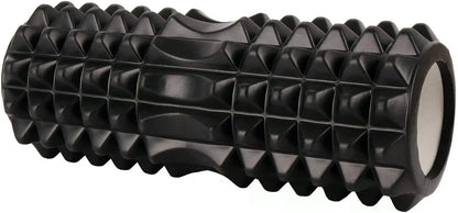 FitHut Foam Roller with Tread - Black