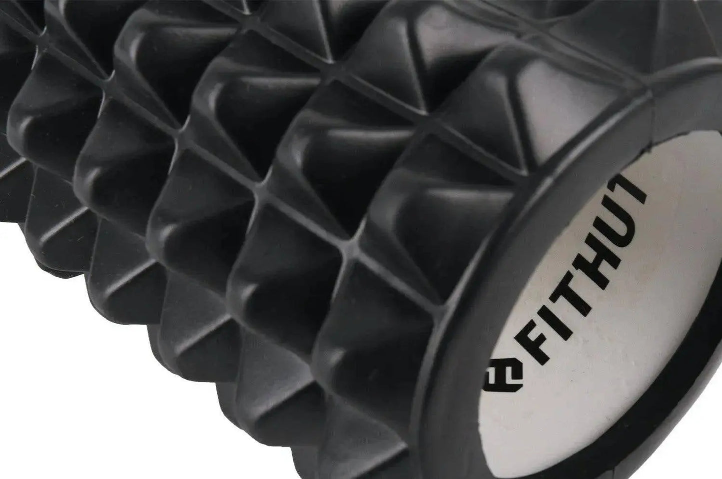 FitHut Foam Roller with Tread - Black