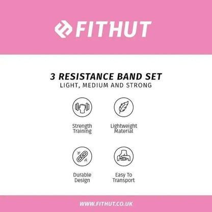 FITHUT Pink Fitness Essentials Bundle