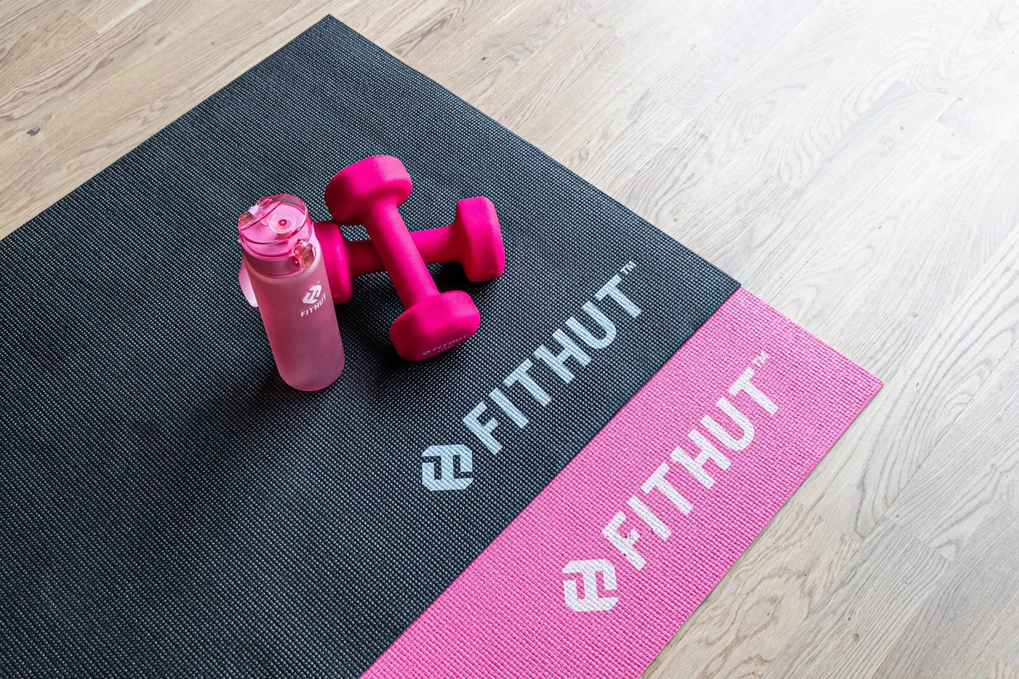 FitHut Yoga Mat - Black