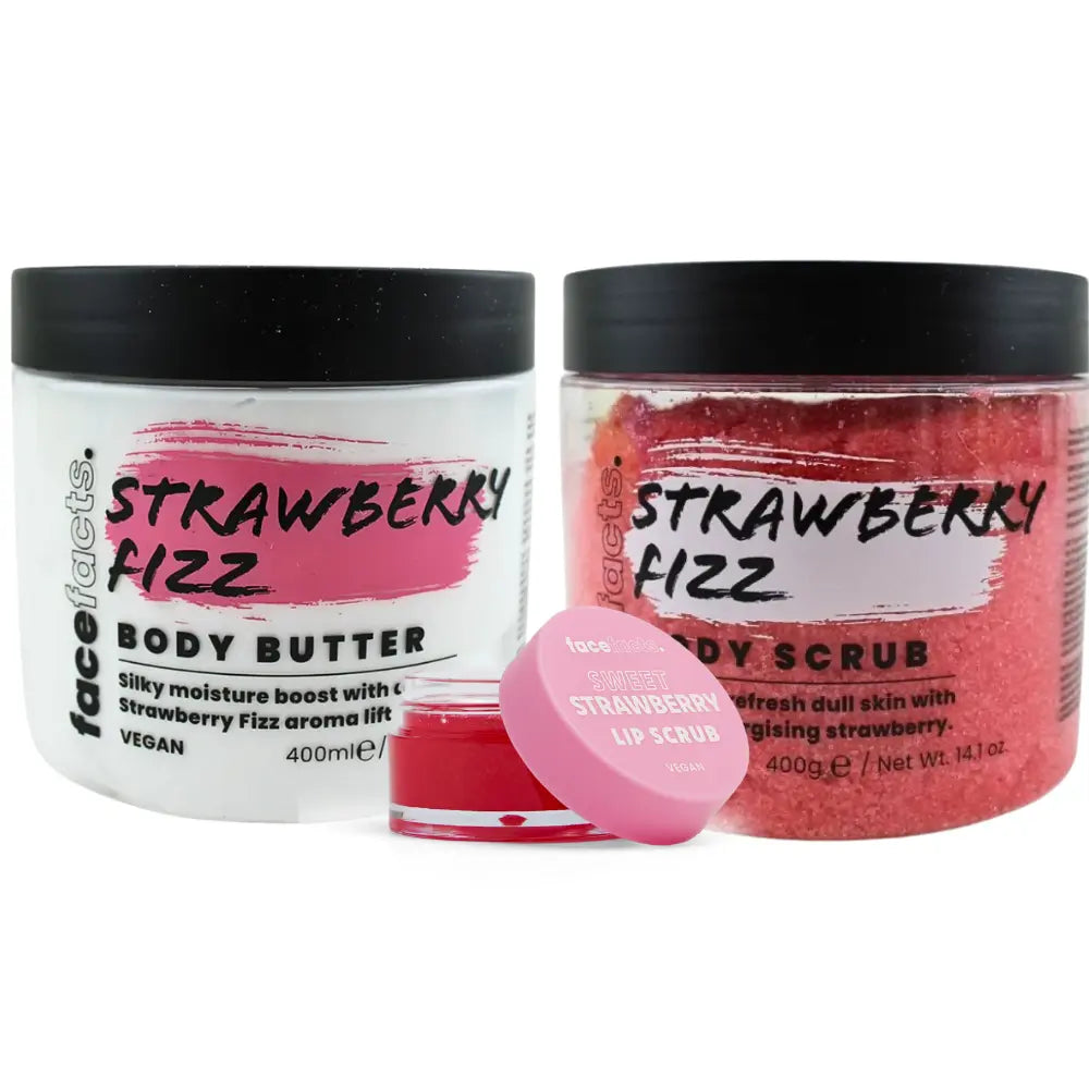 Face Facts Strawberry Body Care Bundle