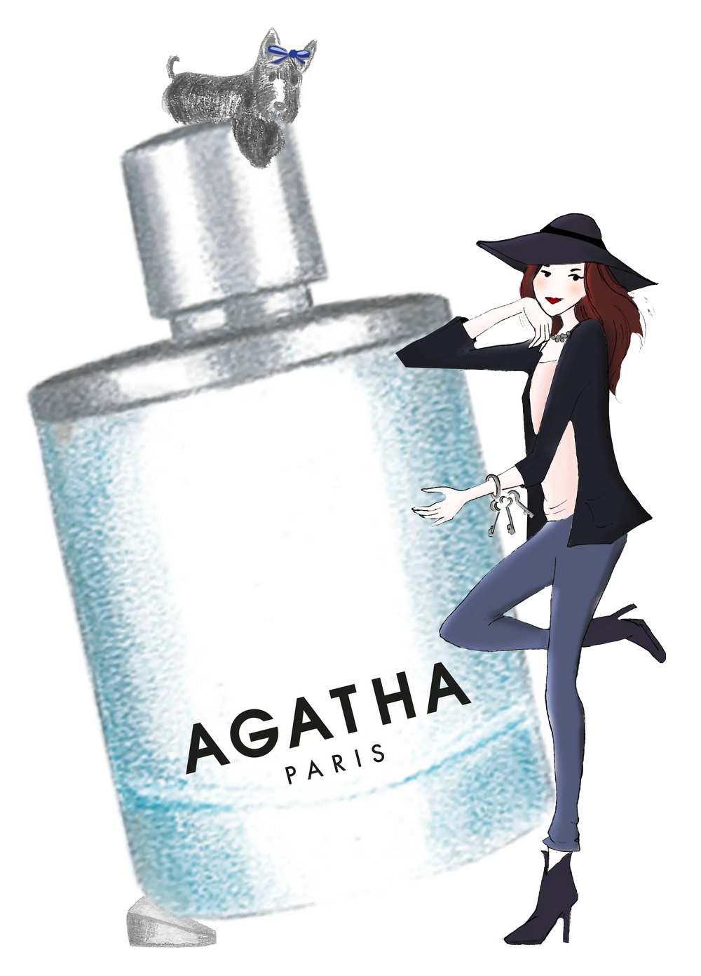 Agatha Un Matin a Paris Eau de Parfum Spray 100ml - The Beauty Store