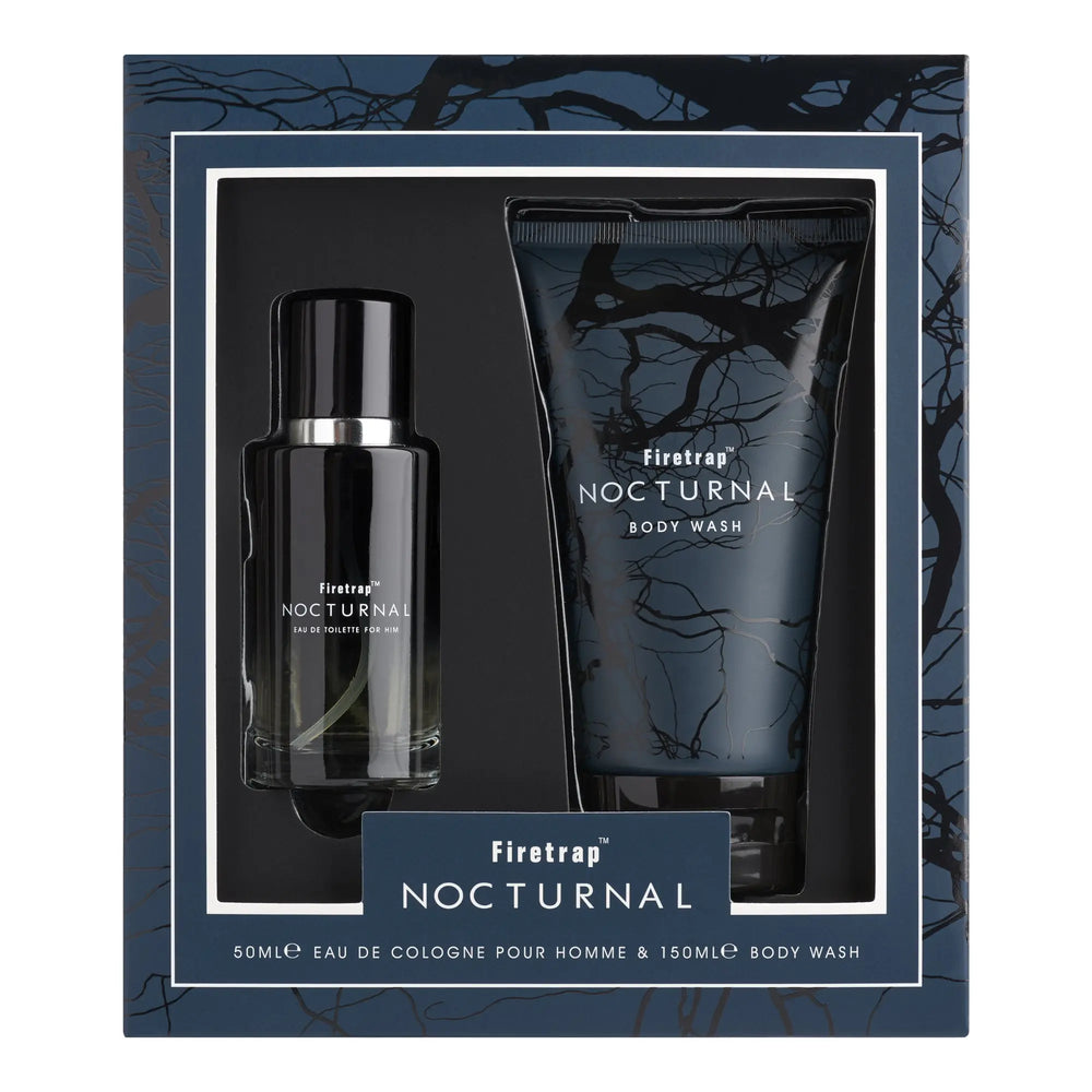 Firetrap Nocturnal Gift Set EDT 50ml & Body Wash 150ml - The Beauty Store