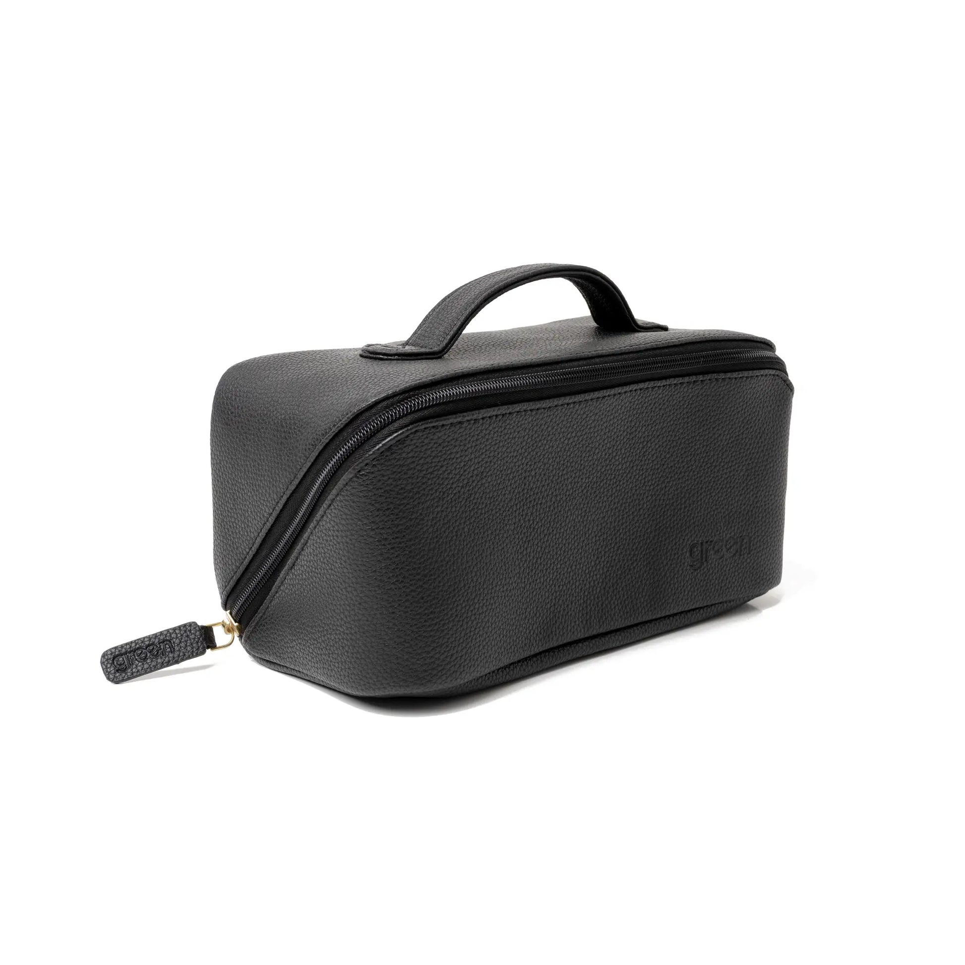 Victoria Green 'Freya' Fold-Out Makeup Bag in Black Victoria Green