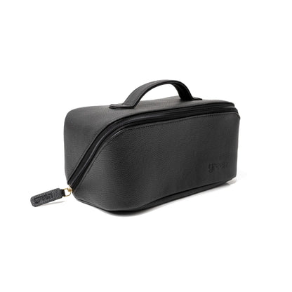 Victoria Green 'Freya' Fold-Out Makeup Bag in Black Victoria Green