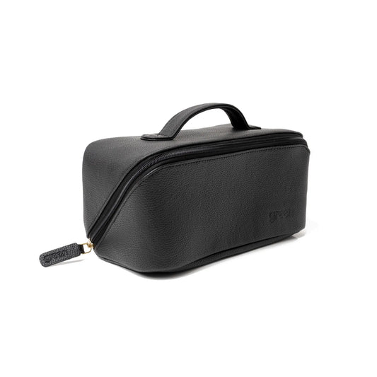 Victoria Green 'Freya' Fold-Out Makeup Bag in Black Victoria Green