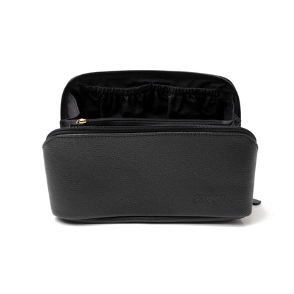 Victoria Green 'Freya' Fold-Out Makeup Bag in Black Victoria Green
