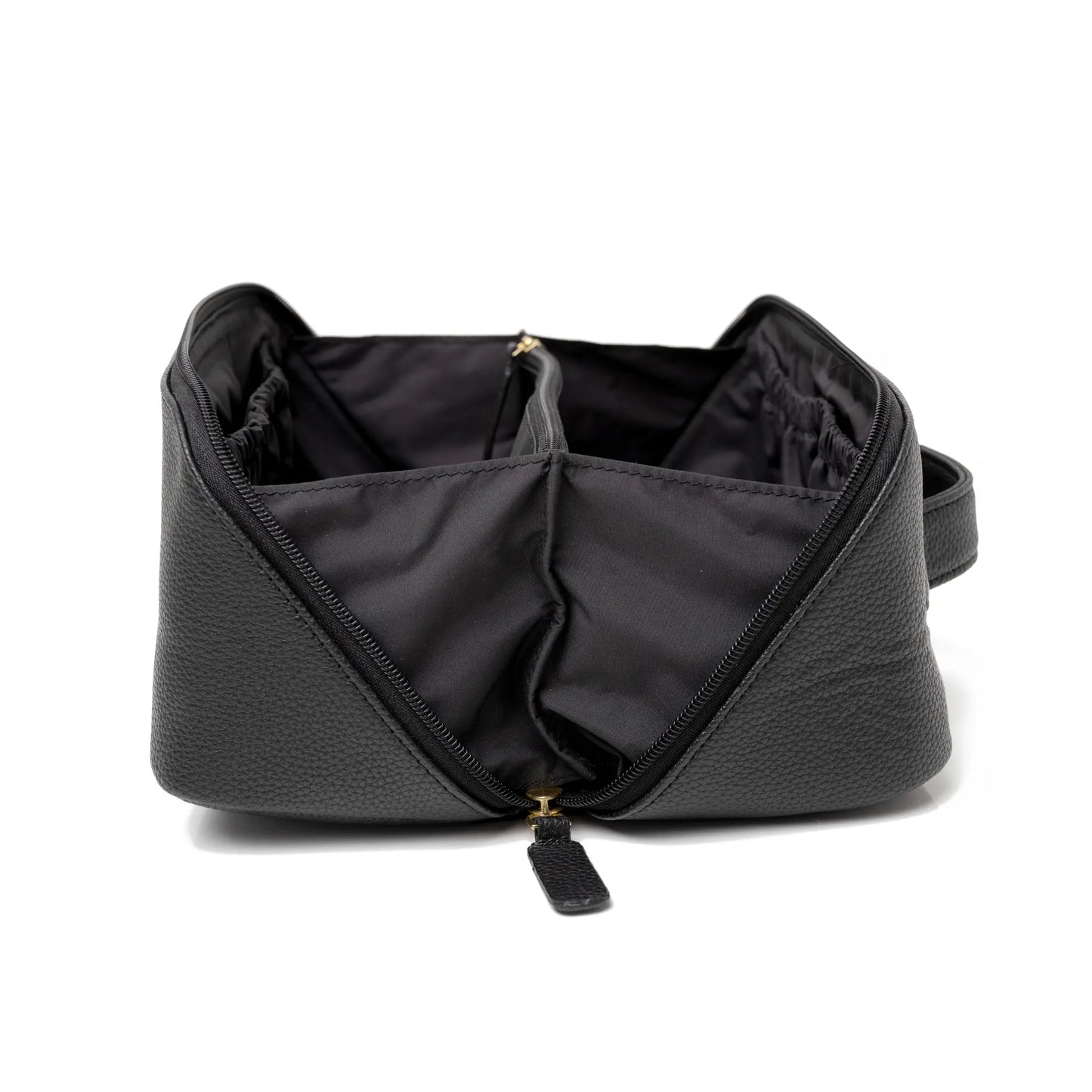 Victoria Green 'Freya' Fold-Out Makeup Bag in Black Victoria Green