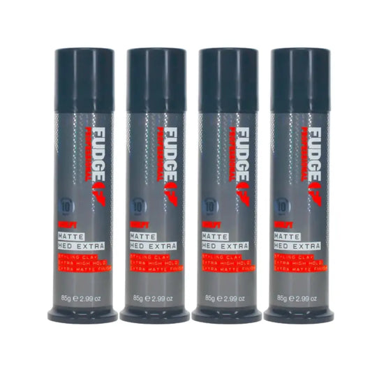 Fudge Professional Sculpt Matte Hed Extra Styling Clay 85g Pack of 4