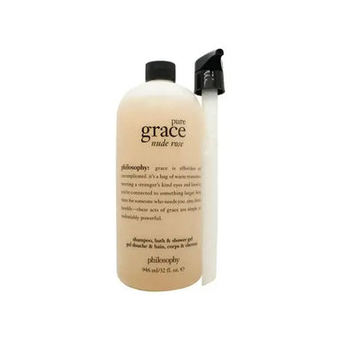 Philosophy Pure Grace Nude Rose Bath & Shower Gel 946ml - The Beauty Store