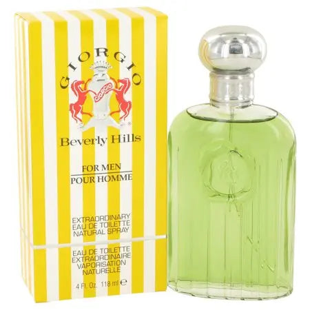 Giorgio Beverly Hills Yellow Pour Homme 118ml EDT Spray Giorgio Beverly Hills
