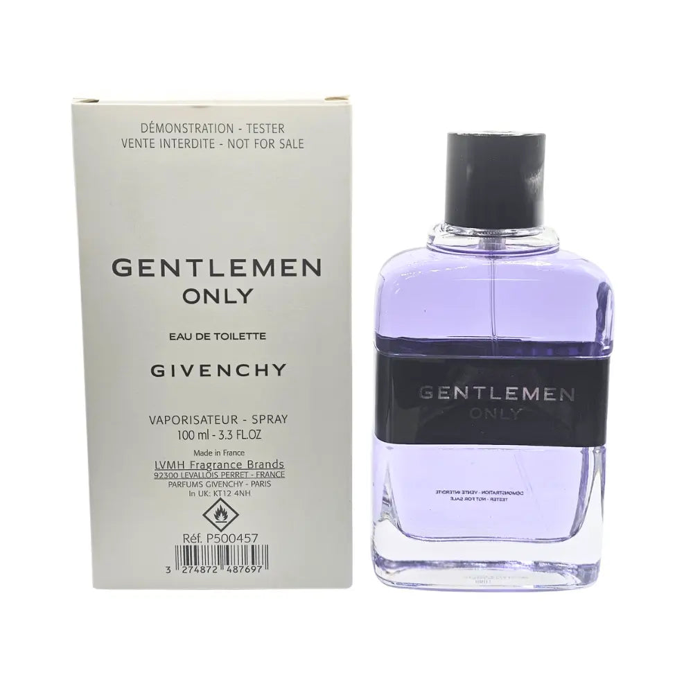 Givenchy Gentlemen Only Eau de Toilette Spray 100ml Tester Givenchy